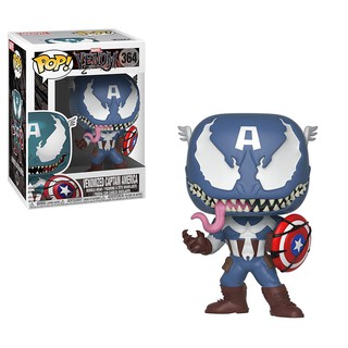 Mô hình nhân vật Funko POP Marvel Marvel Venom – Venom Captain America