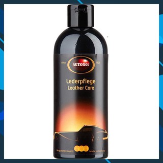 CHAI BẢO DƯỠNG GHẾ DA XE, CHẤT LIỆU DA - DA TỔNG HỢP CAO CẤP AUTOSOL LEATHER CARE 250ML