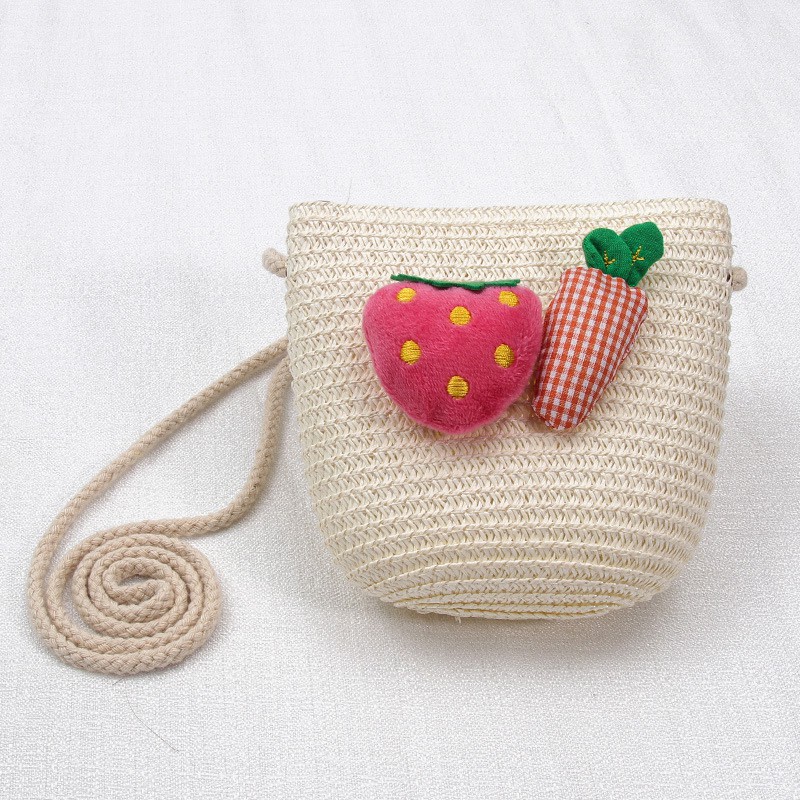 Túi cói cho bé yêu siêu xinh_Tặng kèm kẹp tóc