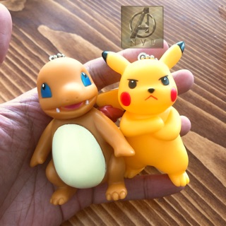 Móc khoá Charmander cute nhựa chắc chắn
