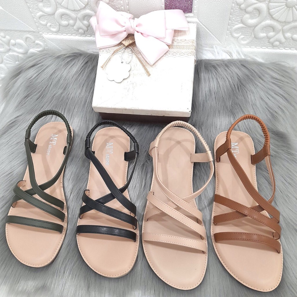 Sandal Nữ Đẹp Thời Trang Hàn Quốc Mtstore kiểu dáng năng động với nhiều gam màu đi siêu xinh