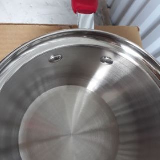 Quấy bột inox 3 đáy 16 cm.