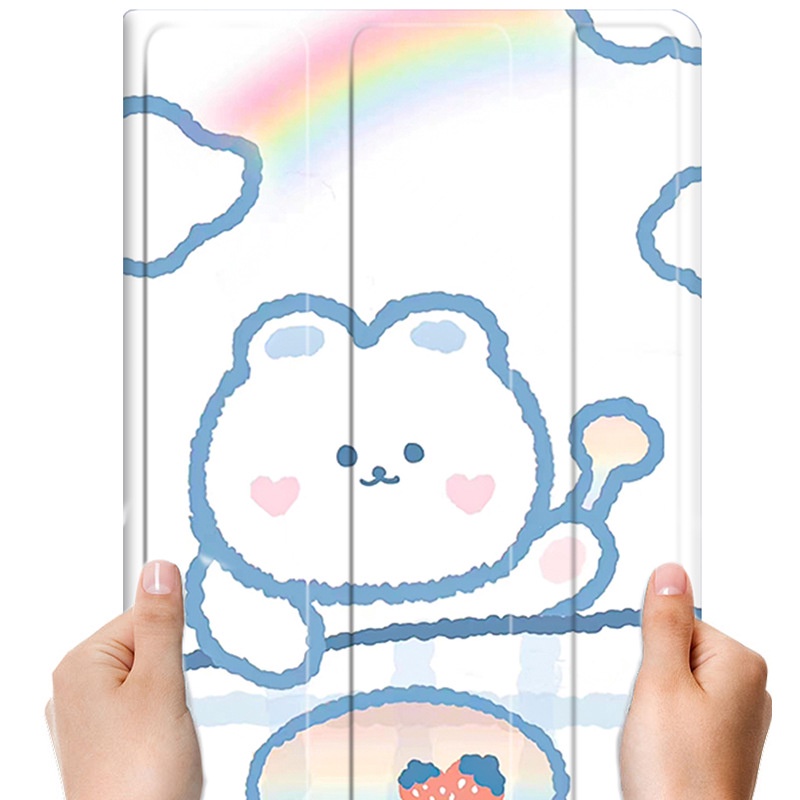 Ốp máy tính bảng Dllencase có ngăn đựng bút thích hợp cho iPad 2021 Pro 11 2019 2020 10.2 7/8th Generation 2018 9.7