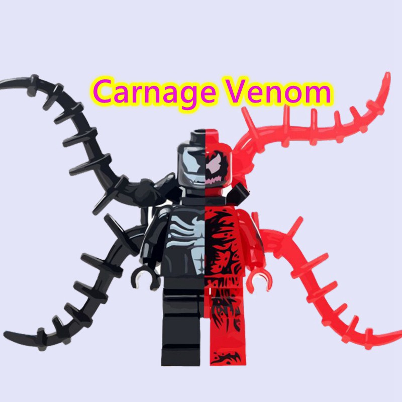 Bộ Đồ Chơi Xếp Hình Venom Thú Vị Cho Bé