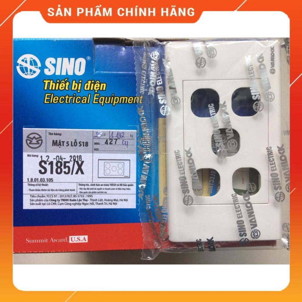 MẶT CÔNG TẮC SINO DÒNG S18 ( 120x70 )