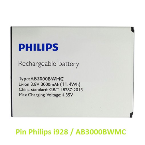 Pin Philips i928 / AB3000BWMC
