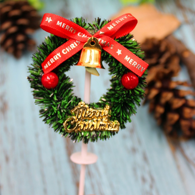 Phụ Kiện Trang Trí Bánh Kem Hình Chữ Merry Christmas