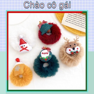 Dây cột tóc Giáng Sinh