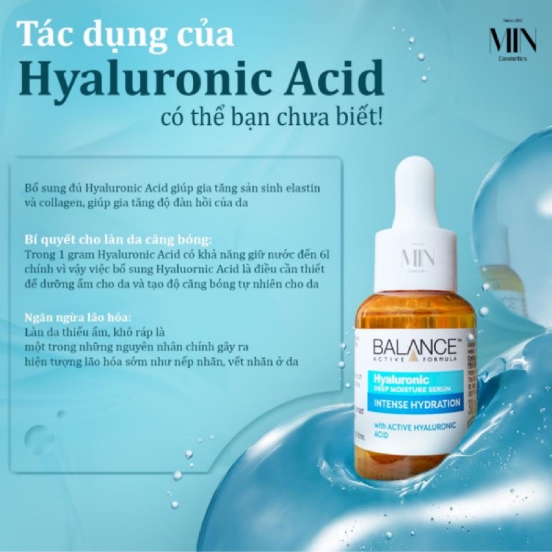 Tinh Chất Cấp Ẩm Da Balance Active Formula 30ml