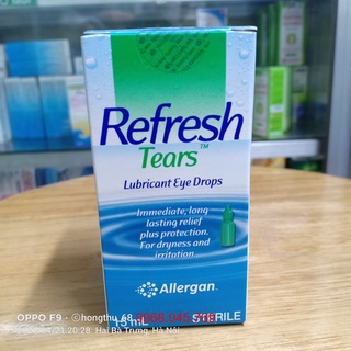 Nhỏ mắt Refresh Tears Lubricant Eye Drops chai 15ml