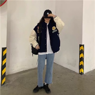 [ORDER] Áo khoác Bomber Bóng Chày (Kèm ảnh thật tự chụp)