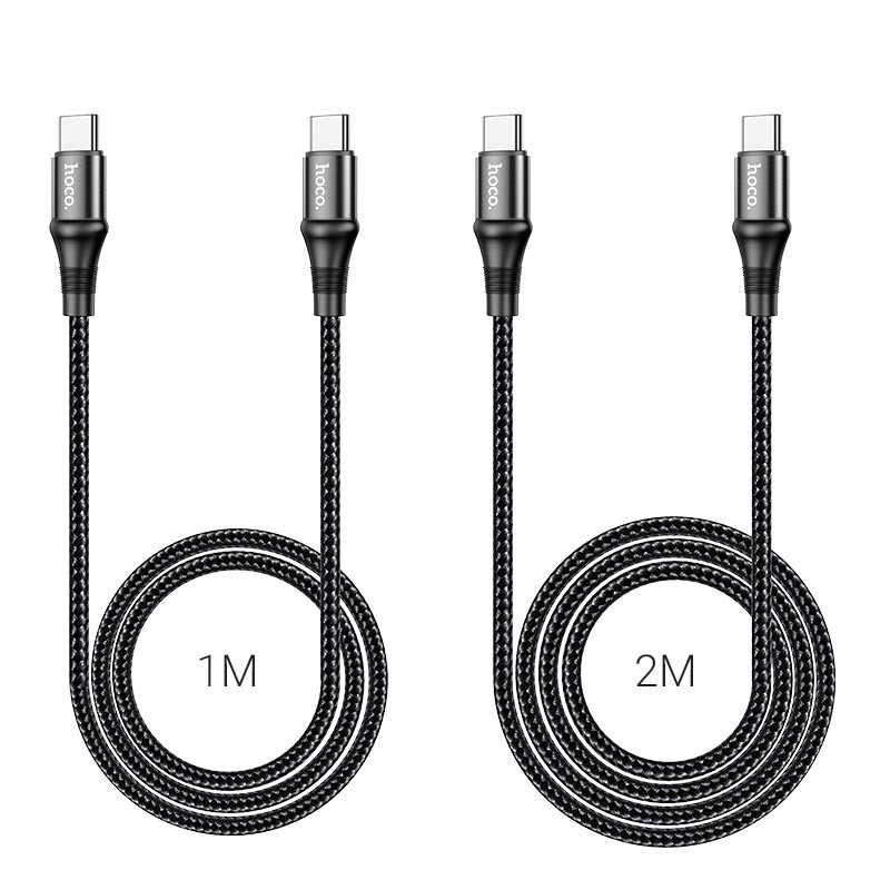 Cáp sạc nhanh Hoco X50 Type-C to Type-C 100W độ dài 1m và 2m