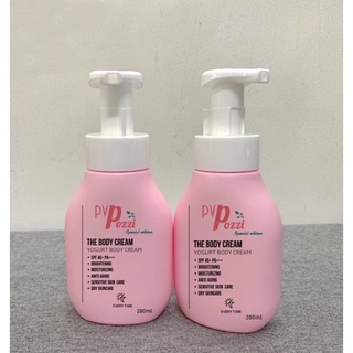 Kem body pozzi dưỡng trắng 280ml