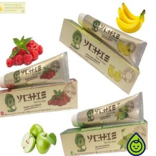 Kem đánh răng trẻ em ychie Hàn quốc đủ 3 vị