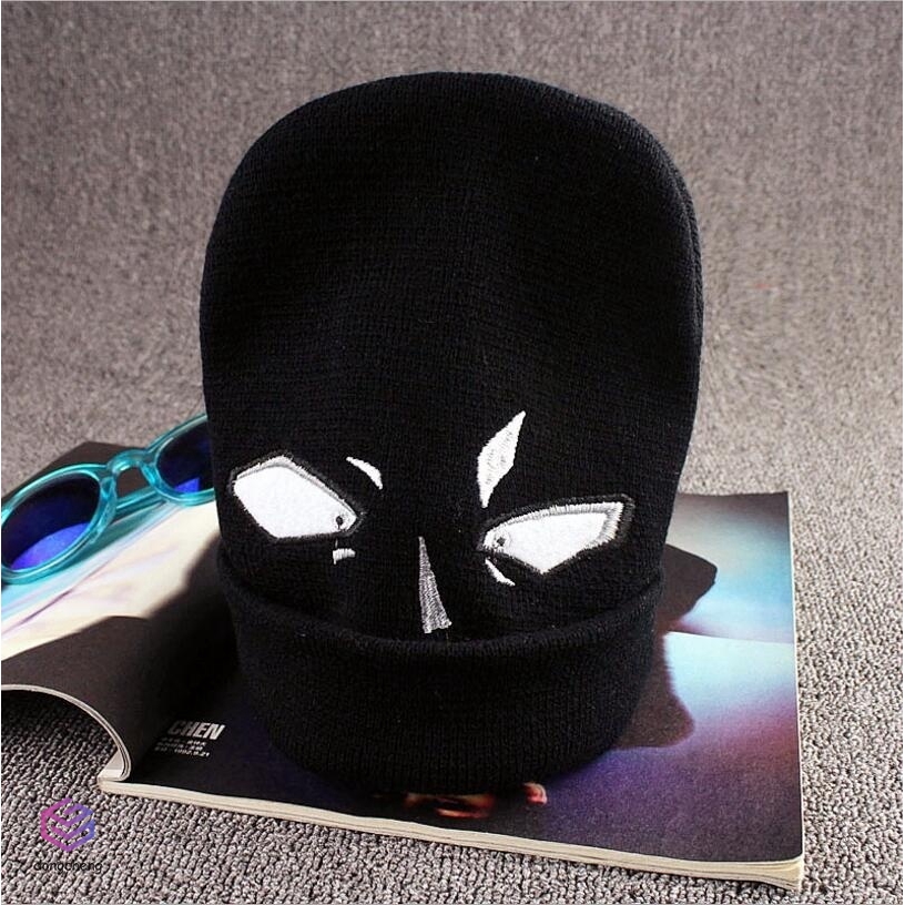 Mũ len thêu hoạ tiết phong cách hoạt hình One Punch Man thời trang 2017