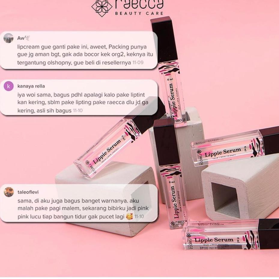(Hàng Mới Về) Serum Dưỡng Môi Lippie By Raeca Màu Hồng Tự Nhiên