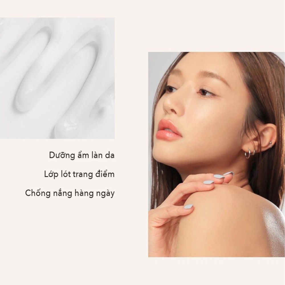 Kem lót dưỡng ẩm 3CE Daily Moisture trang điểm căng bóng không bết dính 45ml