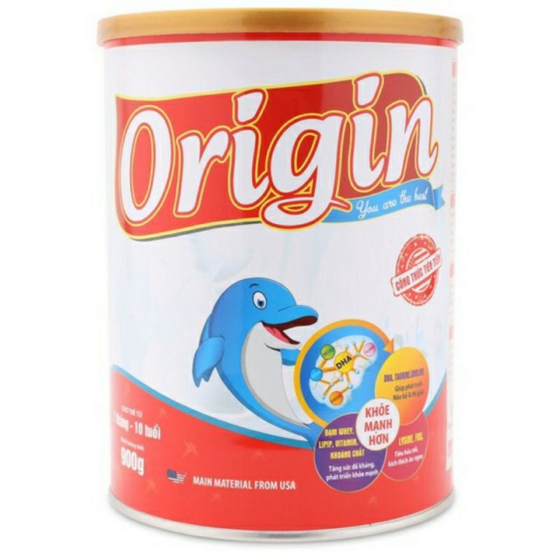 Sữa Origin Dành Cho Trẻ Thấp Còi 900g