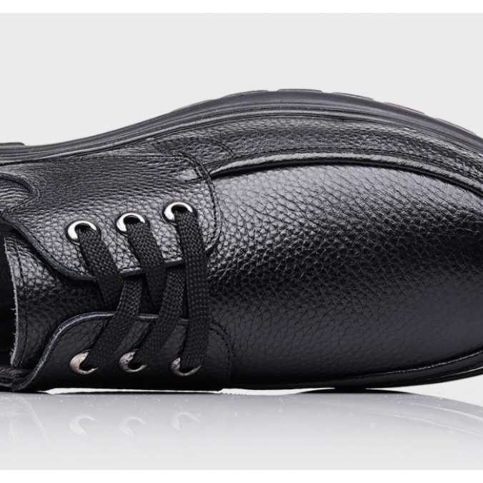 Giày Da Nam Trung Niên Alyly Đẹp Buộc Dây - Thời Trang Lịch Thiệp Và Phong Cách