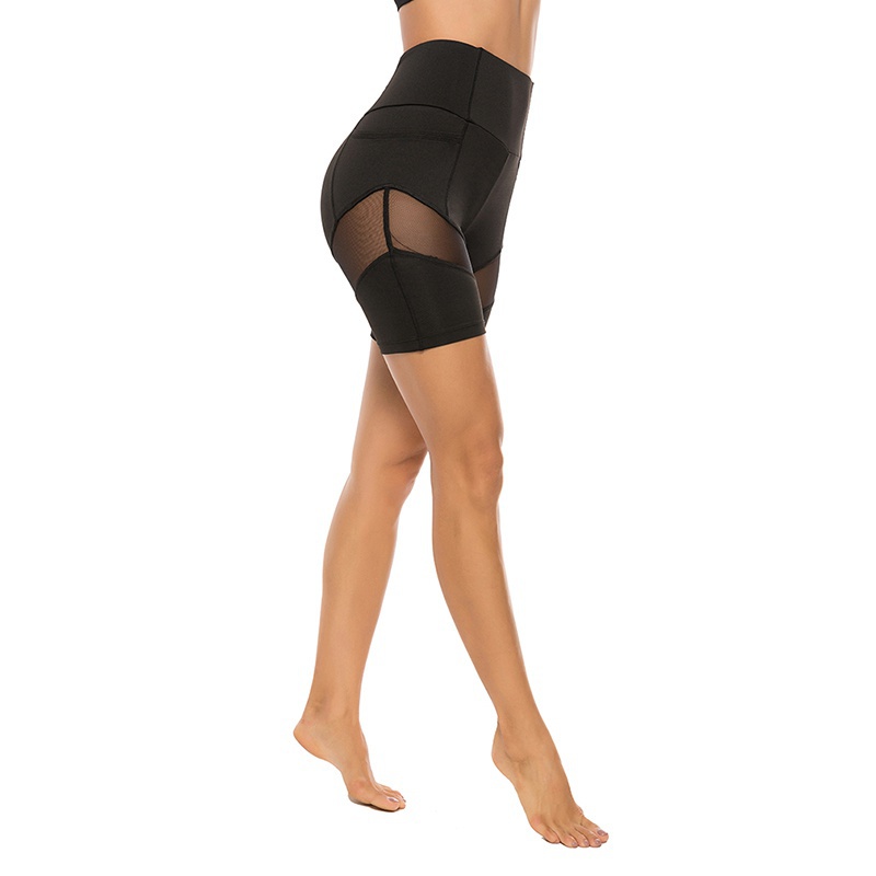 Quần Short Thể Thao Lưng Cao Thời Trang Cho Nữ