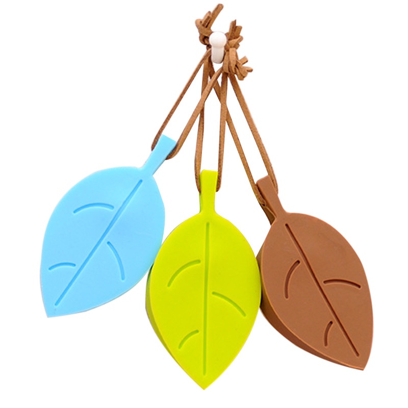 Miếng Chèn Cửa Hình Chiếc Lá Silicon Chống Va Đập Đa Năng Lizflower