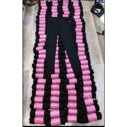 quần legging dài cuộn tím siêu hot