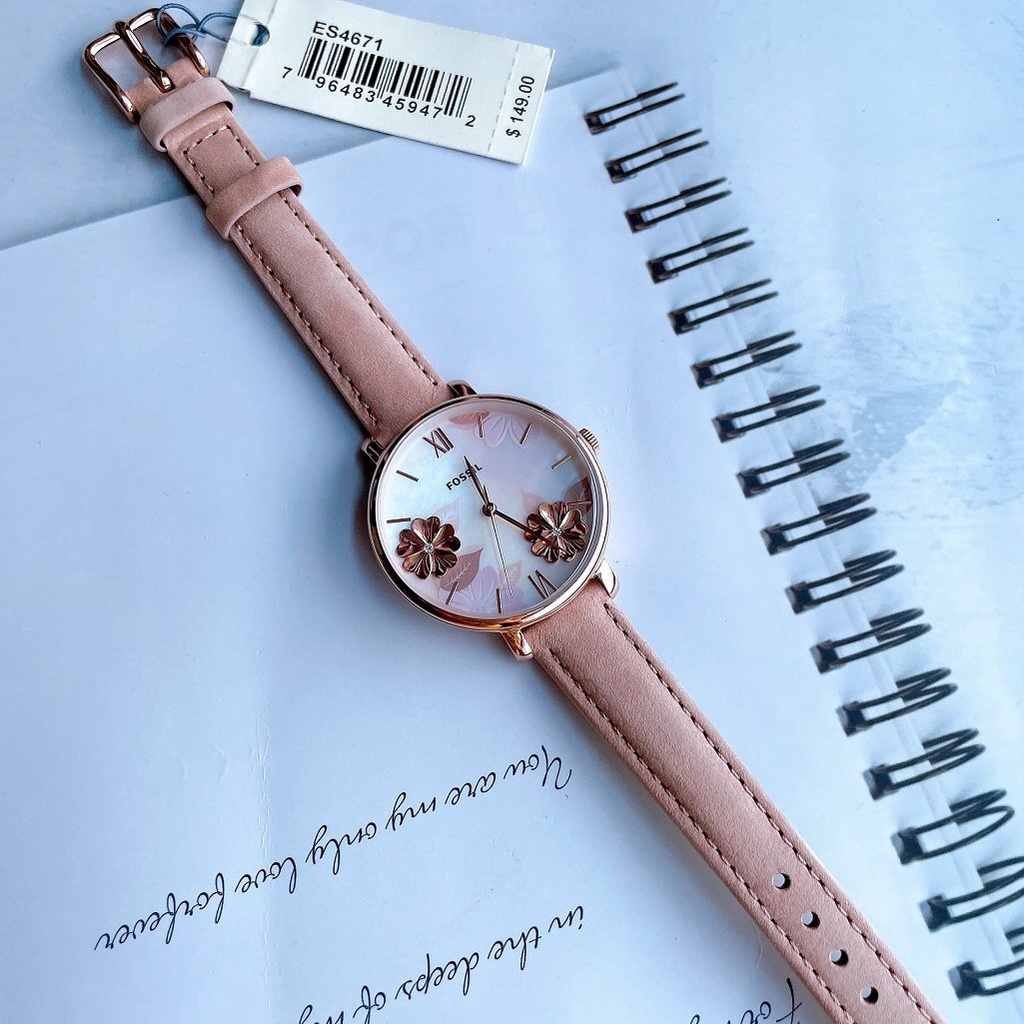 Đồng Hồ Nữ Fossil ES4671 Dây Da 36mm