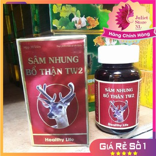 [CHÍNH HÃNG] SÂM NHUNG BỔ THẬN TW2 BỔ THẬN TRÁNG DƯƠNG TĂNG CƯỜNG SINH LỰC CẢ NAM VÀ NỮ AN TOÀN HIỆU QUẢ 100%