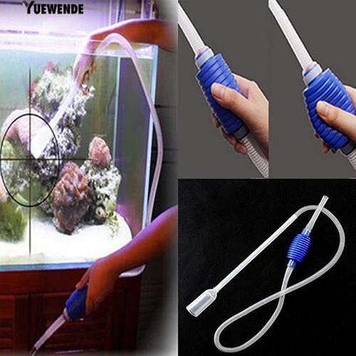Bơm chân không vệ sinh nước hồ cá cảnh tiện lợi