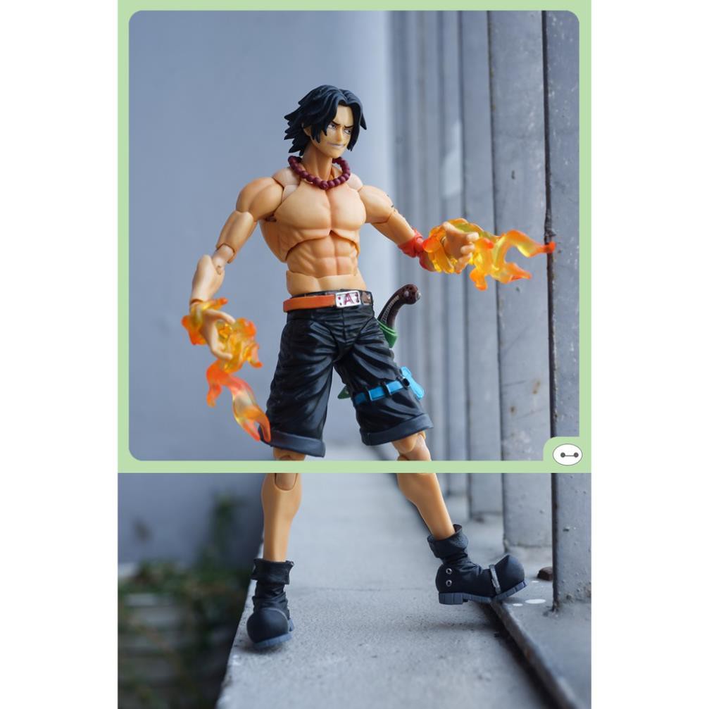 MÔ HÌNH ONEPIECE FIGMA CỬ ĐỘNG KHỚP ACE / ZORO / LUFFY / MIHAWL