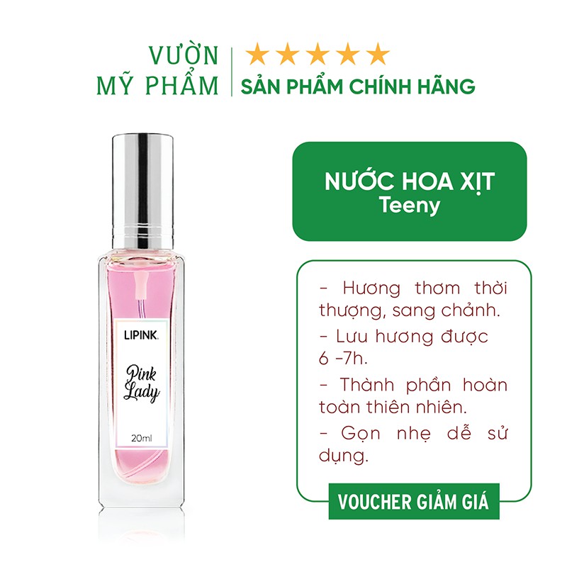 Nước hoa LIPINK - Hương thơm theo tính cách