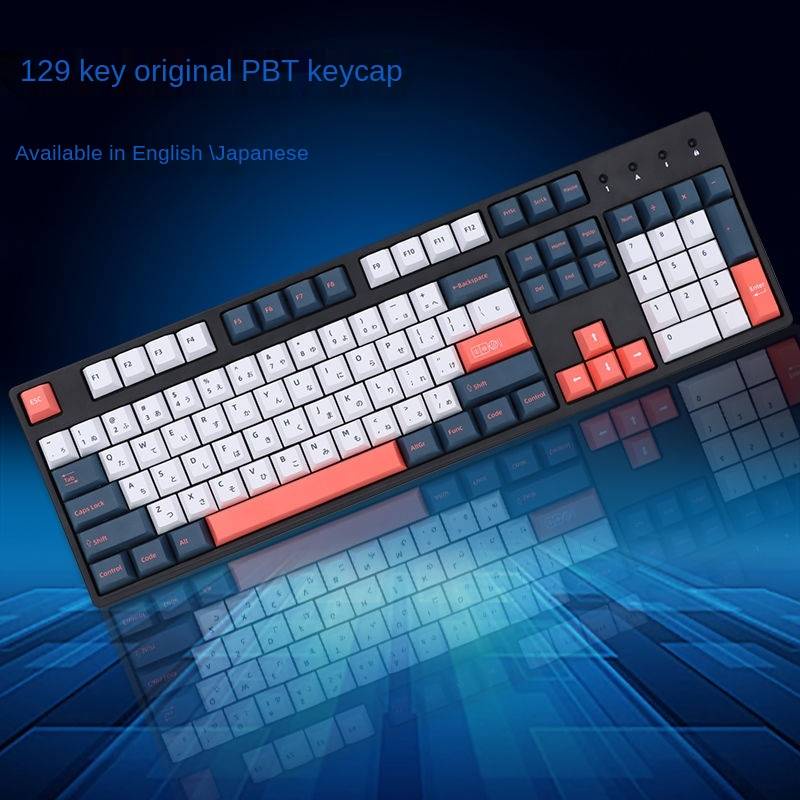 129 nắp phủ bàn phím cơ Keycaps Cherry Profile 61/64/68/75/84/87/96/98/104/108