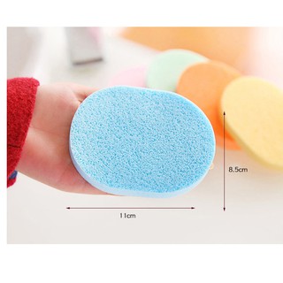 COMBO 4 Miếng Mút Rửa Mặt 1,3 cm Hàn Quốc Siêu Dày