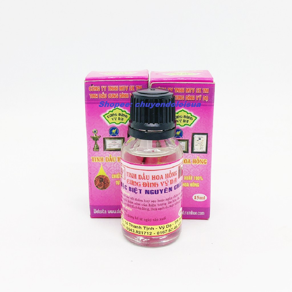 Tinh Dầu Hoa Hồng Chai 15ml Cung Đình Vỹ Dạ Huế | BigBuy360 - bigbuy360.vn