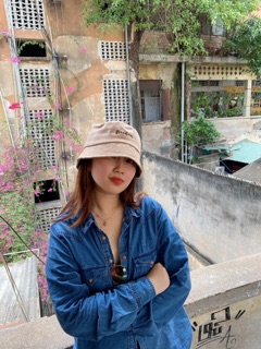 Nón Bucket Freedom Vành cụp