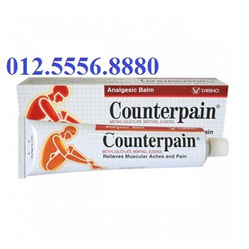 Dầu nóng xoa bóp Counterpain 120gr