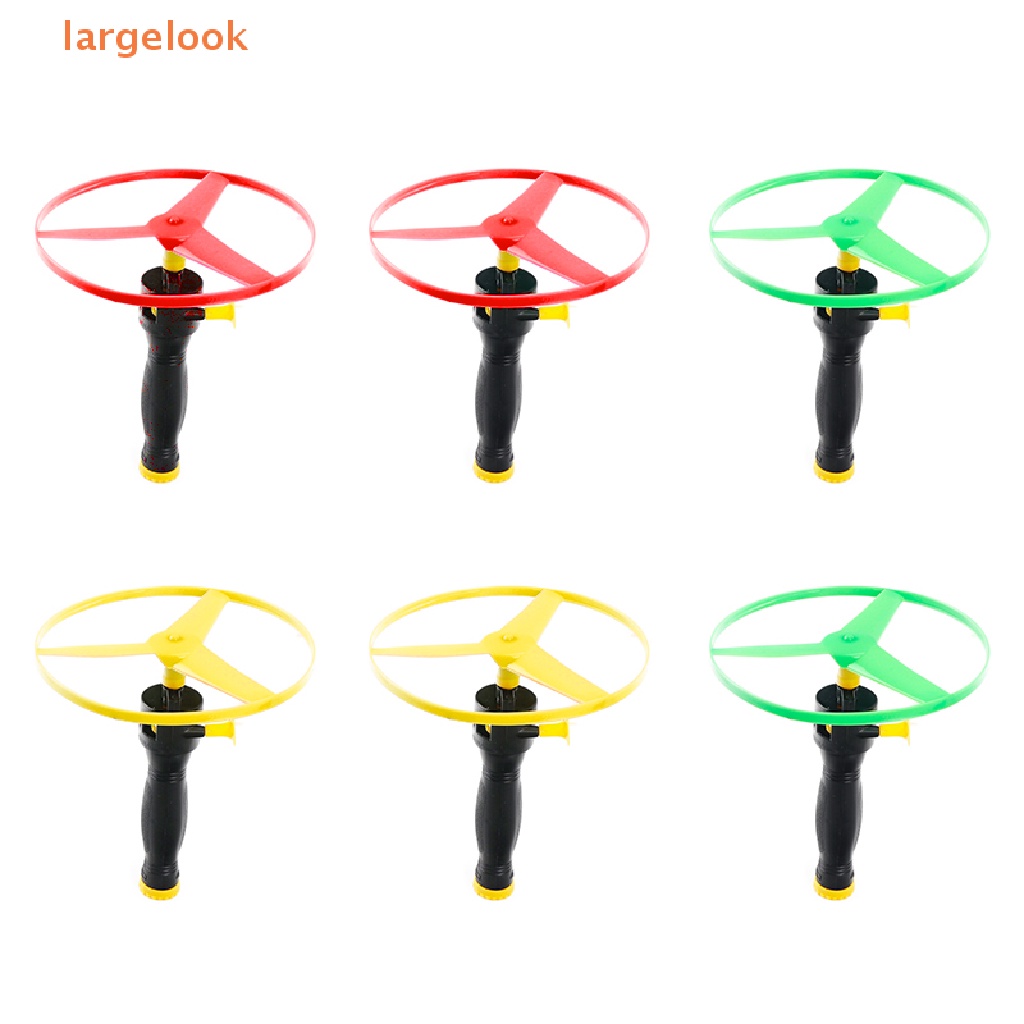 [Biglook] 6 Đĩa Bay Trực Thăng Đồ Chơi Kéo Dây Cót Cho Trẻ Em