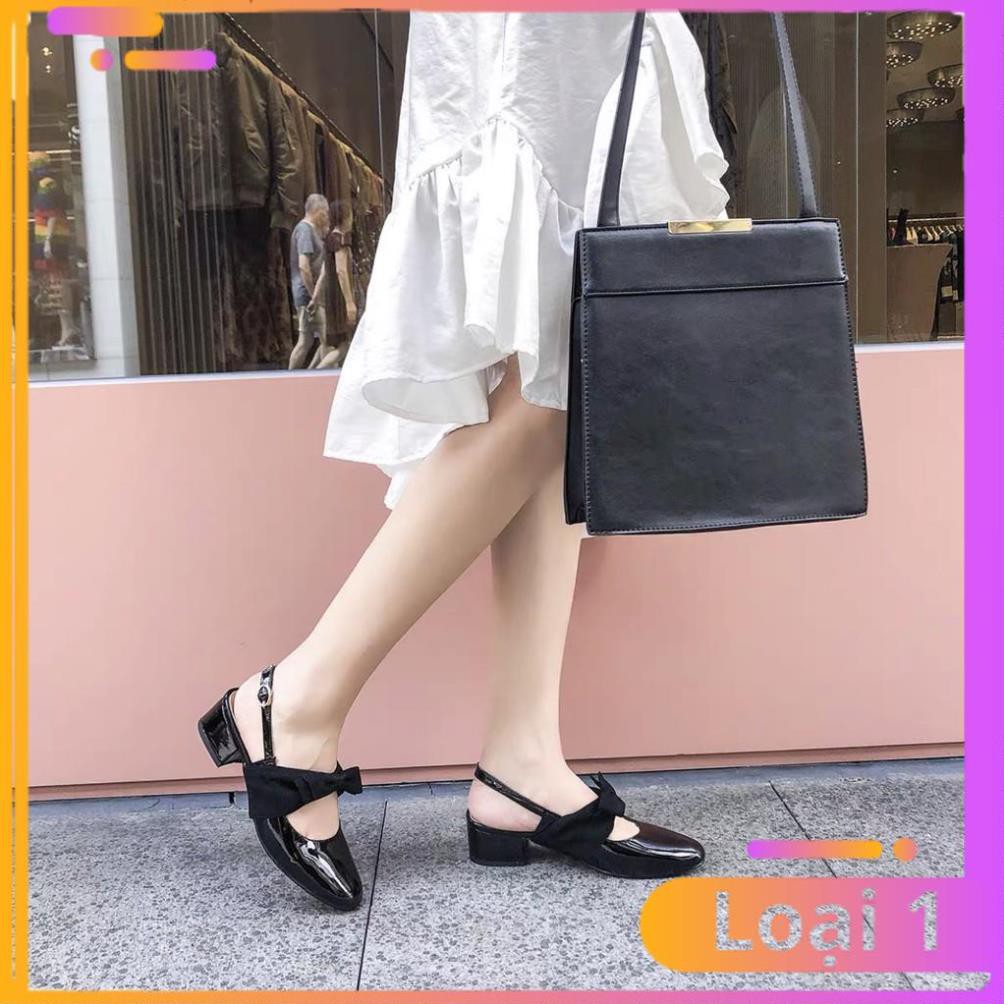 [FreeShip – hàng Auth] FREE SHIP sandal nữ / giày cao gót nữ  thắt nơ siêu xinh