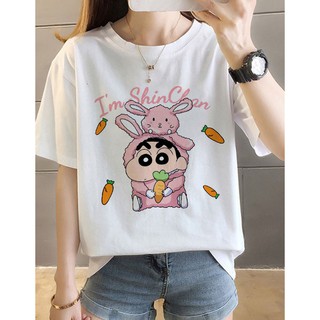 Áo thun unisex freesize tay lỡ "in hình shin bút chì"