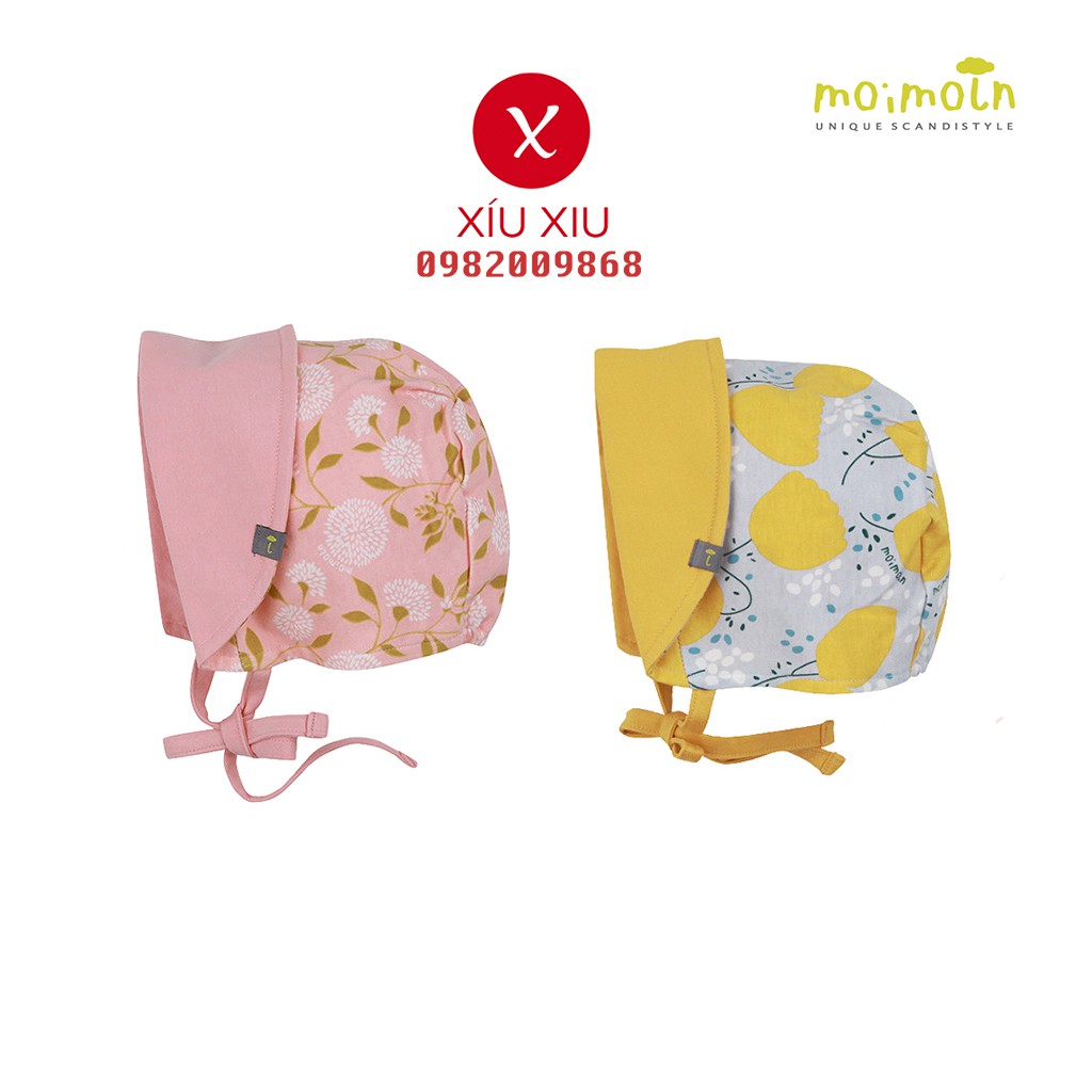 (0-2Y) Mũ vải bonnet cho bé - hàng xuất Hàn Moimoln