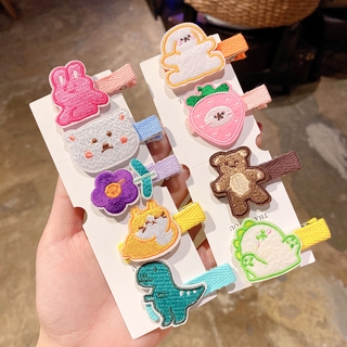 Kẹp Tóc Mini Kiểu Dáng Hoạt Hình Dễ Thương Dành Cho Nữ