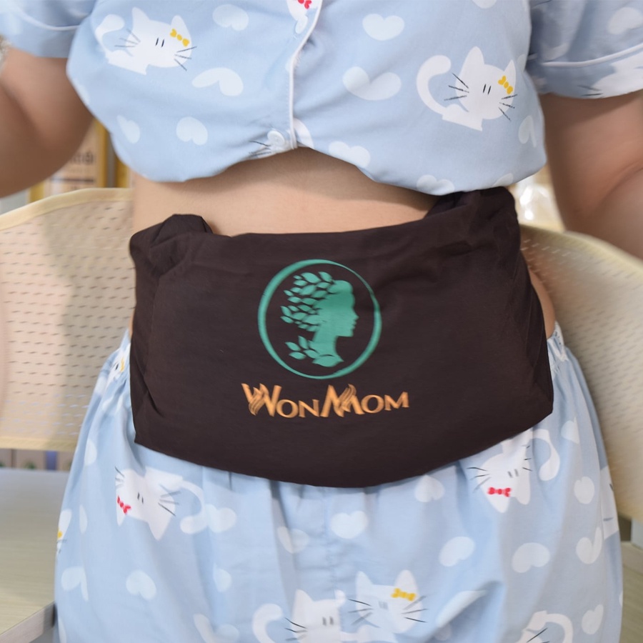 Đai Quấn Muối Đai Muối Chườm Bụng Túi Đựng Muối Chườm Bụng Cho Mẹ Sau Sinh Wonmom