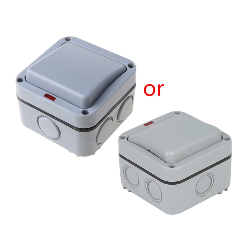 Công Tắc Gắn Tường Ngoài Trời Dễ Lắp Đặt Chống Thấm Nước MP12 1-Gang SPDT