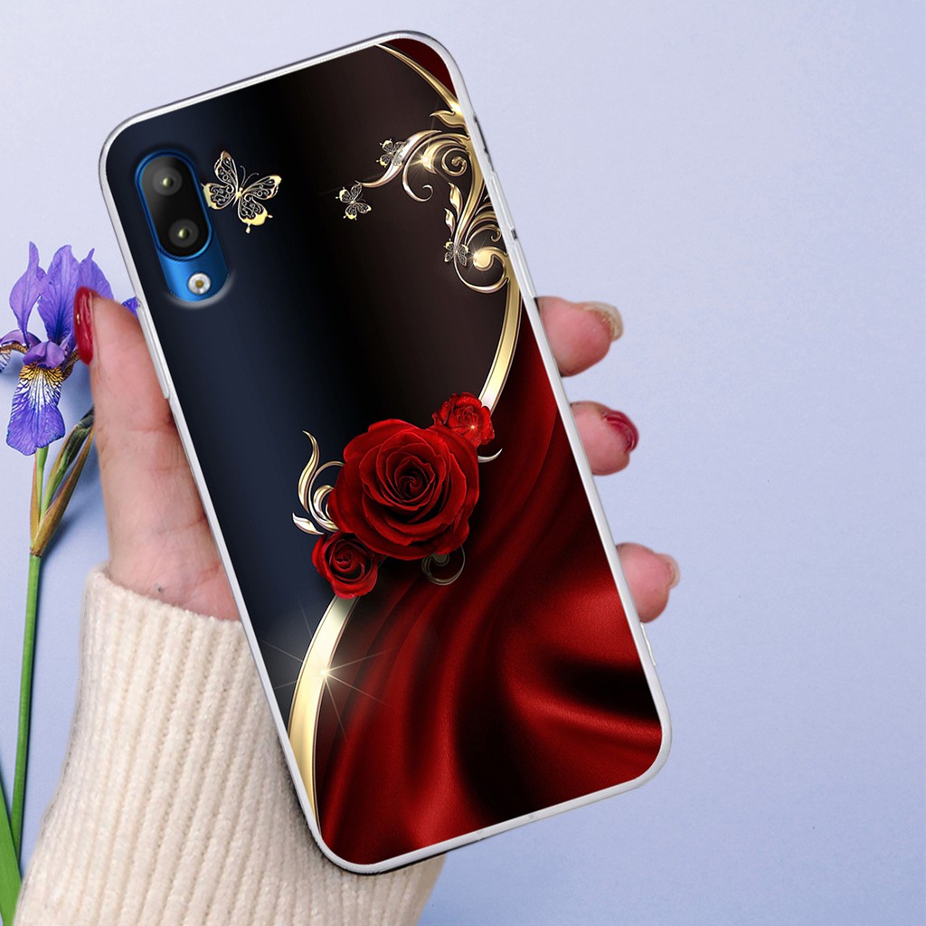 Ốp lưng SILICON điện thoại VSMART STAR - JOY 2 PLUS in hình hoa - Doremistorevn