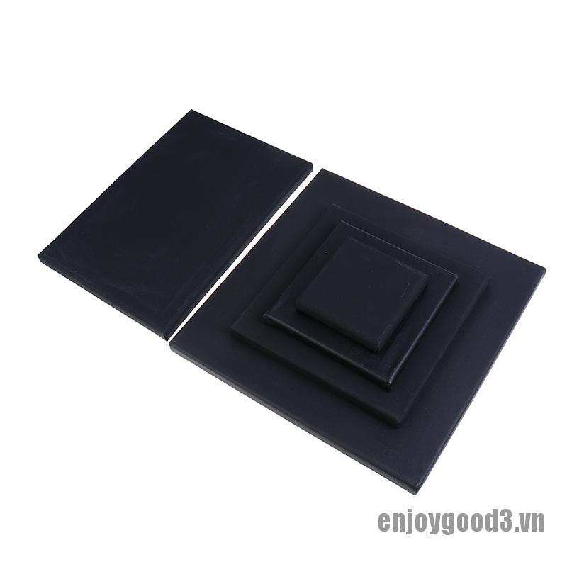 Khung gỗ vải canvas hình vuông màu đen để vẽ tranh sơn dầu