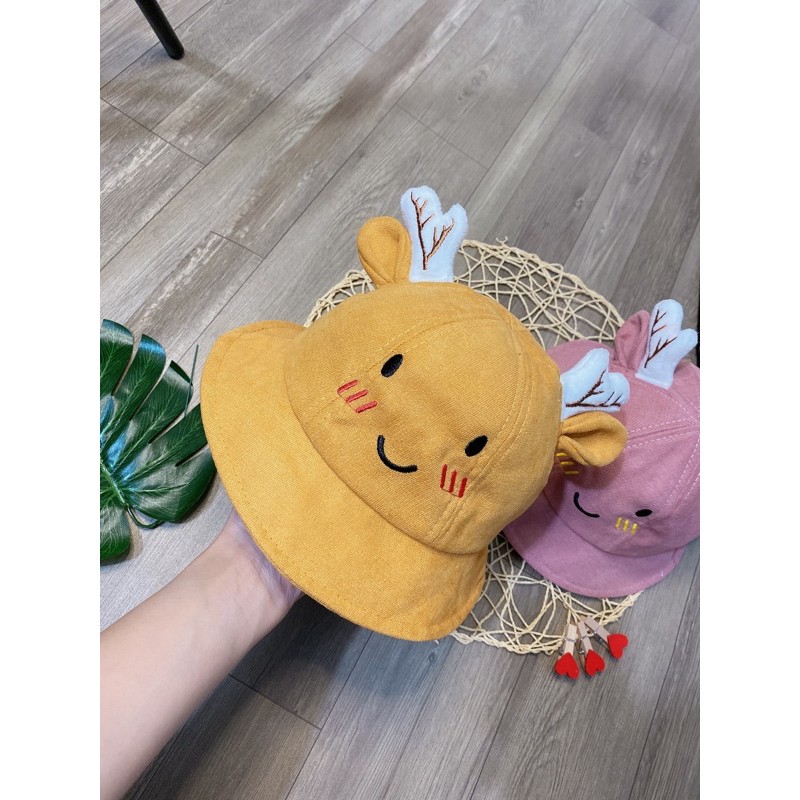 💝[Ảnh Thật]. Mũ Rộng Vành Tai Gấu Cho Bé Trai, Gái Đáng Yêu. Vòng đâu 46-50cm