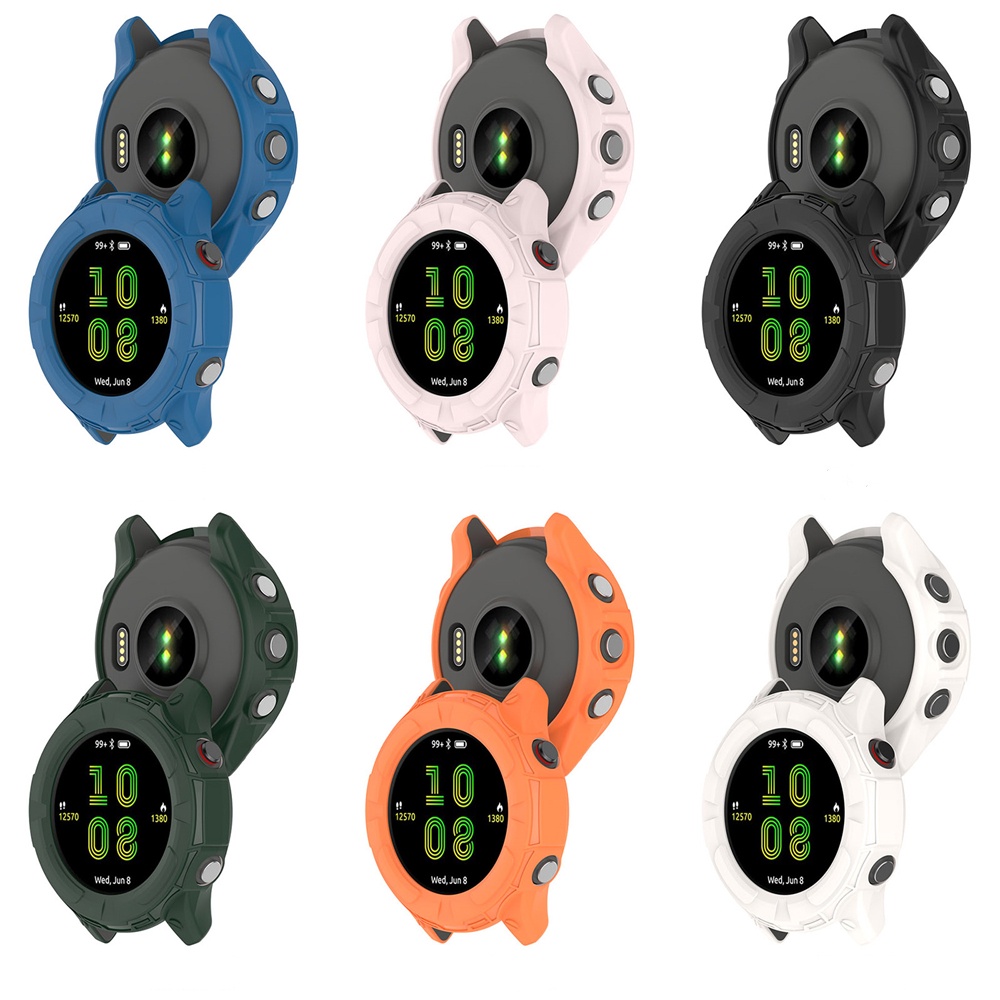 Ốp Silicone Bảo Vệ Mặt Đồng Hồ Thông Minh Garmin Forerunner 255S / 255S