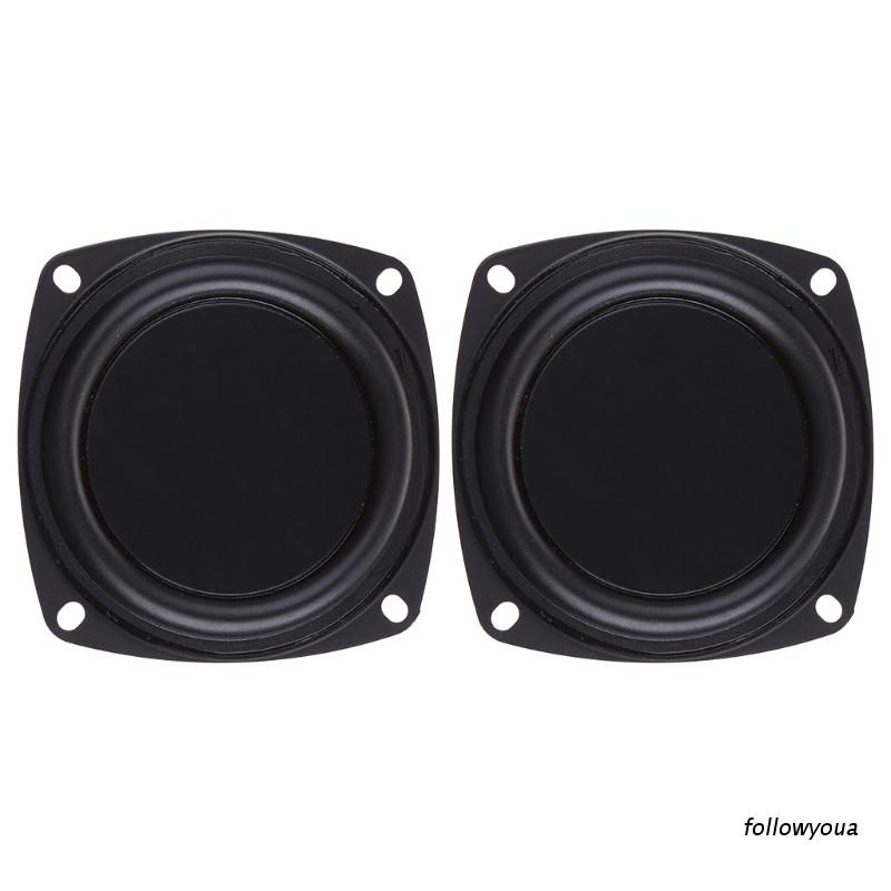 Set 2 màng loa tần số thấp 3&quot; chất lượng cao cho loa âm trầm