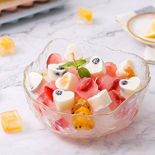 Khuôn làm bánh kẹo Anaeat bằng silicon hình trái tim chia 55 ngăn tái sử dụng được tiện lợi