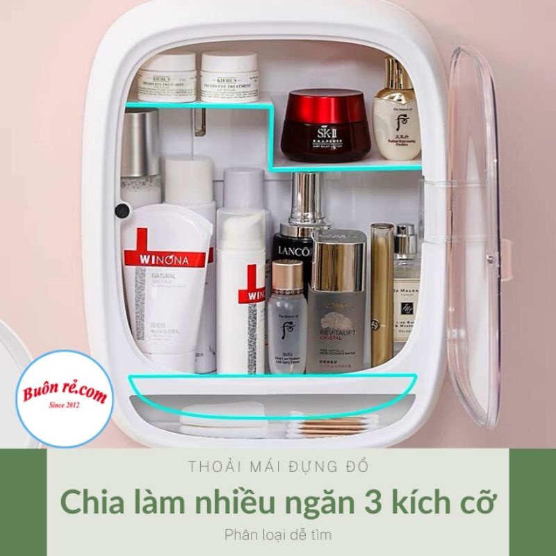 Kệ Mỹ Phẩm ,Tủ Đựng Mỹ Phẩm Dán Tường Đa Năng HOKORI VIỆT NHẬT hàng cao cấp